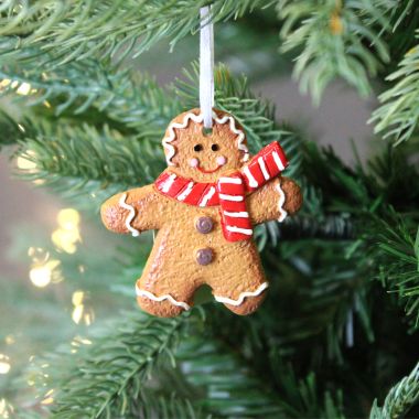Gingerbread Man Decoration - 6cm
