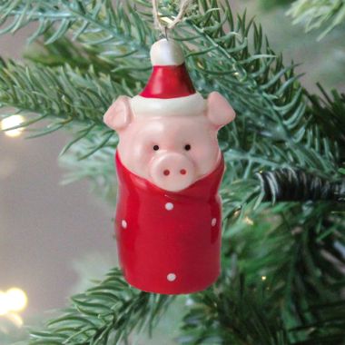 Pigs in Blankets Christmas Decoration - 7cm