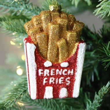 French Fries Bauble - 9.7cm
