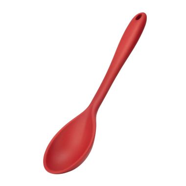 Fusion Twist Silicone Solid Spoon - Red 