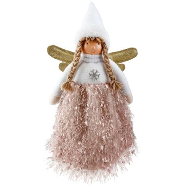 Pink and Gold Fairy Tree Topper - 36cm