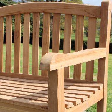 Wooden Garden Bench 3 Seater - 5ft