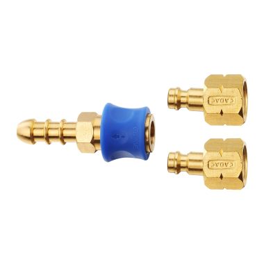 Cadac 8mm 2-Nut Quick Release Coupling