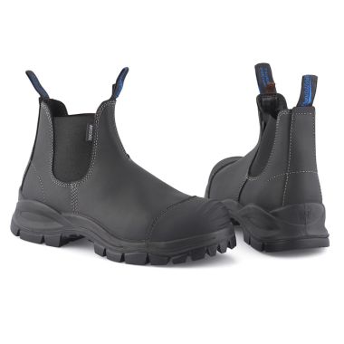 Blundstone Men's 910 Safety Dealer Boots - Black Platinum 