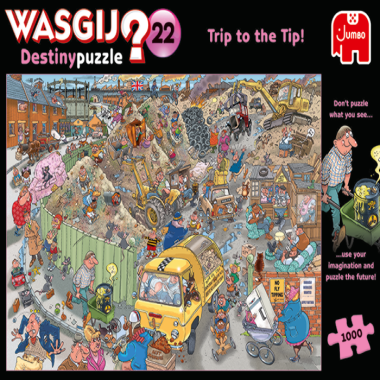 Wasgij Destiny 22 Trip to the Tip Jigsaw Puzzle – 1000 Piece