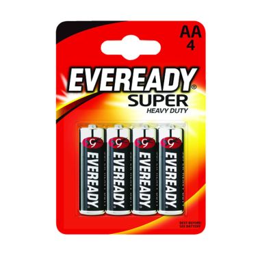 Eveready Super 4AA - 4 Pack