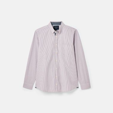 Joules Men's Abbott Gingham Shirt - Fuller Pink
