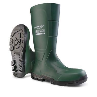 Dunlop Men's Acifort Jobguard Full Safety Wellington Boots - Heritage Green