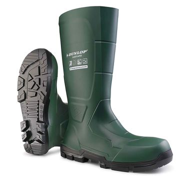 Dunlop Men's Acifort Jobguard Wellington Boots - Heritage Green