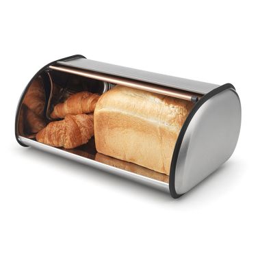 Addis Roll Top Bread Bin - Copper