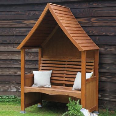 AFK Goodwood Stained Arbour - Beech Wood