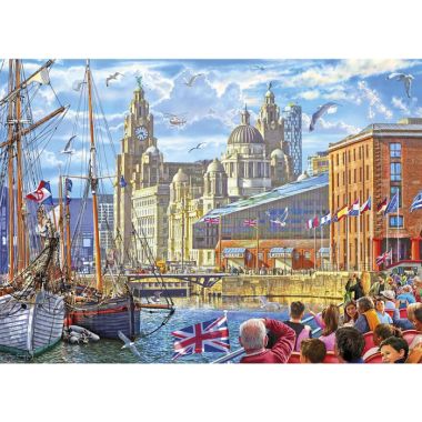 Gibsons Albert Dock, Liverpool Jigsaw Puzzle - 1000 Pieces