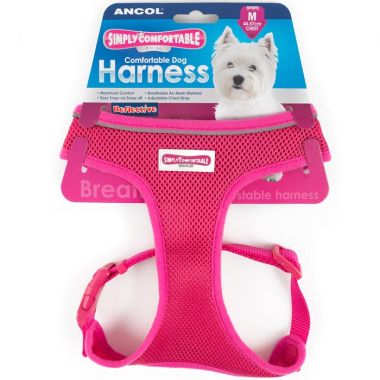 Ancol Comfort Mesh Harness, Pink - Medium