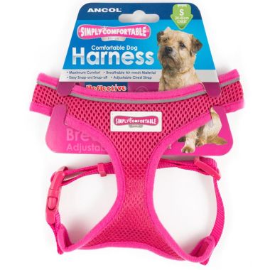 Ancol Comfort Mesh Harness, Pink - Small