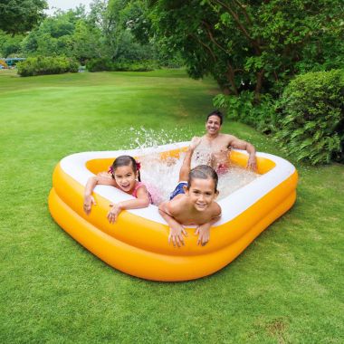 Intex Swim Centre Mandarin Inflatable Family Pool - 46cm x 147cm x 229cm