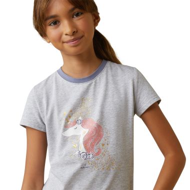 Ariat Children's Imagine T-Shirt - Heather Grey