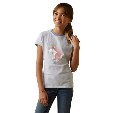 Ariat Children's Imagine T-Shirt - Heather Grey