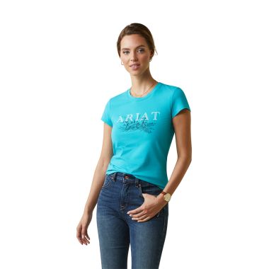 Ariat Women's Toile T-Shirt - Viridian Green