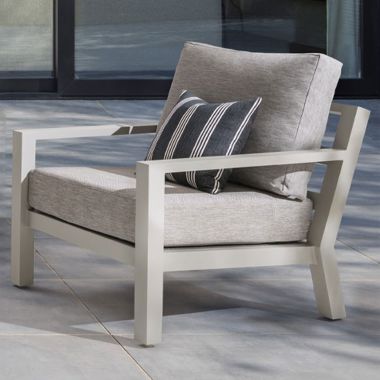 Life Timber Lounge Garden Furniture Armchair - Beige