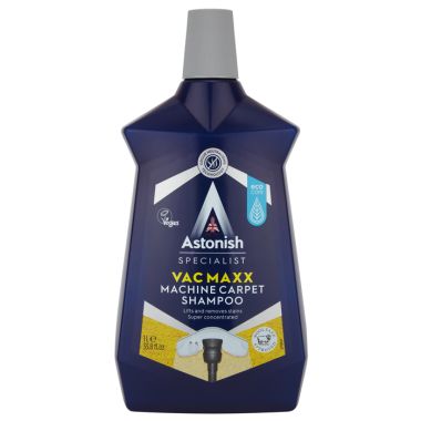 Astonish Vac Maxx Machine Carpet Shampoo - 1L