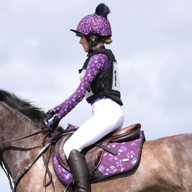 Shires Aubrion Young Rider Hyde Park Cross Country Base Layer - Flower