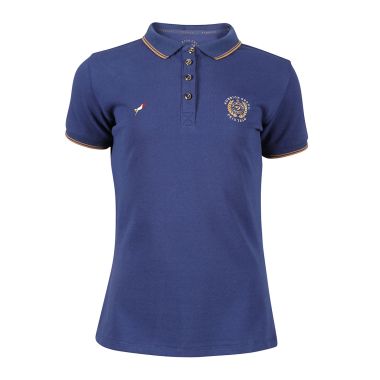 Shires Aubrion Young Rider Team Polo Shirt - Navy