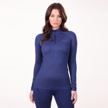 Shires Aubrion Women's Revive Winter Long Sleeve Base Layer - Ink