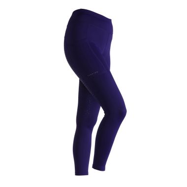 Shires Aubrion Shield Women's Winter Riding Tights - Ink
