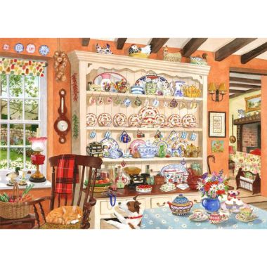 House Of Puzzles The Oakridge Collection MC528 Aunt Daisy's Dresser Jigsaw Puzzle - 1000 Piece