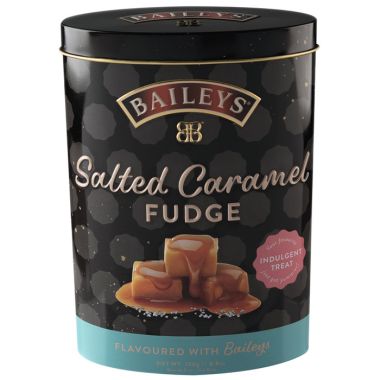 Baileys Sea Salt and Caramel Fudge Tin - 250g
