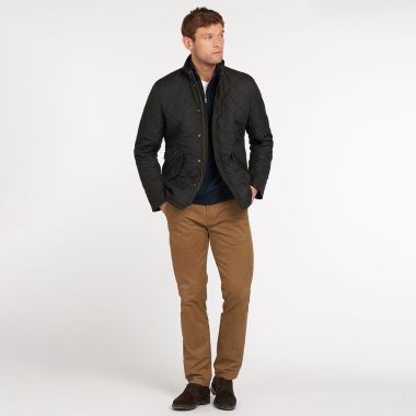 Barbour Men’s Powell Quilted Jacket – Black