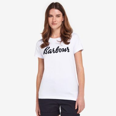 Barbour Women's Otterburn T-shirt - White 