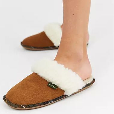 Barbour Women's Lydia Mule Slippers - Camel