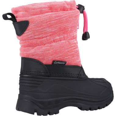 Cotswold Children's Bathford Zip Snow Boots - Berry