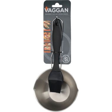 Vaggan BBQ Saucepan & Basting Brush