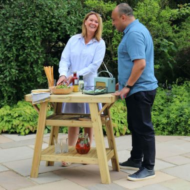 Zest Outdoor Living BBQ Side Table