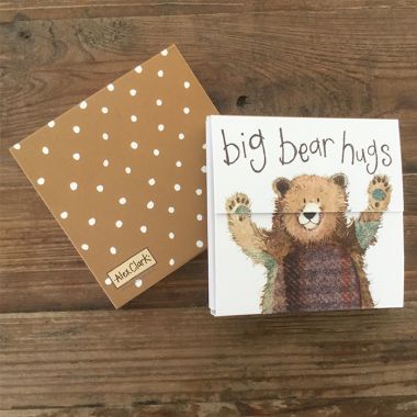 Alex Clark Bear Hugs Magnetic Notepad