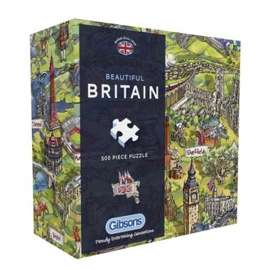 Gibsons Beautiful Britain Jigsaw Puzzle - 500 Pieces