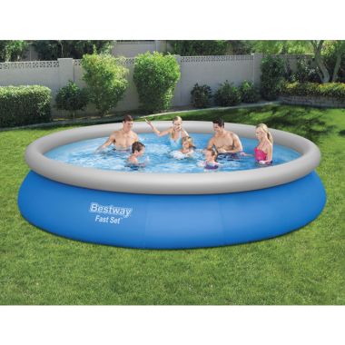 Bestway Fast Set Pool Set, Blue – 457cm x 84cm