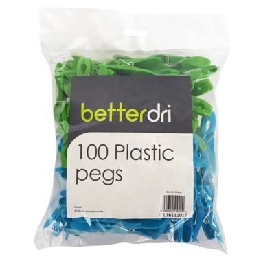 Betterdri Plastic Pegs - 100 Pack