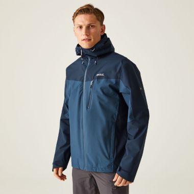 Regatta Men's Birchdale Waterproof Jacket - Moonlight Denim/Navy