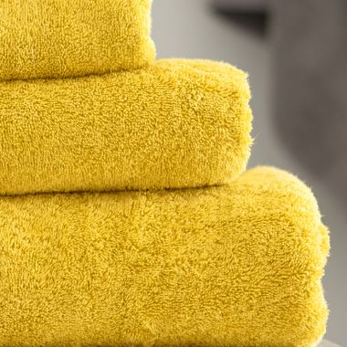 Pima Hand Towel - Mustard