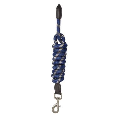 Kincade Leather & Rope Leadrope - Navy/Brown