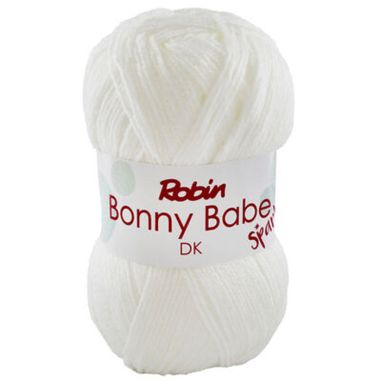 Robin Bonny Babe Sparkle DK Wool, 300m - White