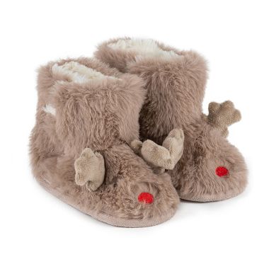 Totes Toasties Baby Booties – Reindeer