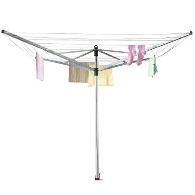 Brabantia 50m Lift-O-Matic Rotary Airer with Accessories