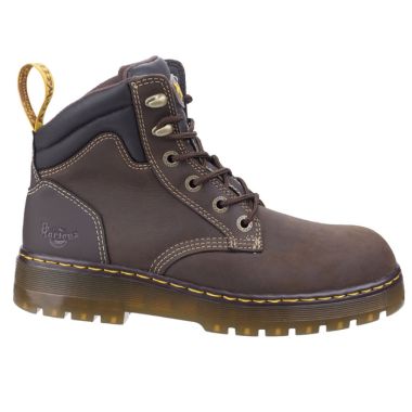 Dr Martens Brace Safety Boots - Brown