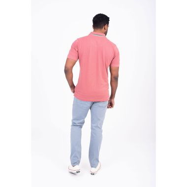 Brakeburn Men’s Polo Shirt – Pink