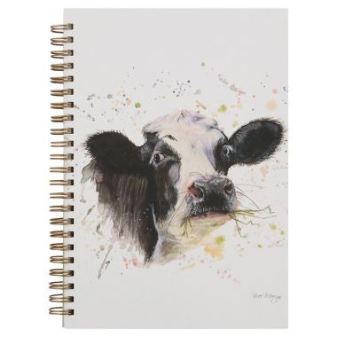 Bree Merryn A5 Spiral Notebook – Clover the Cow