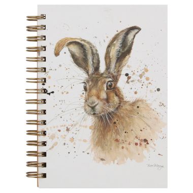 Bree Merryn A5 Spiral Notebook – Hugh the Hare